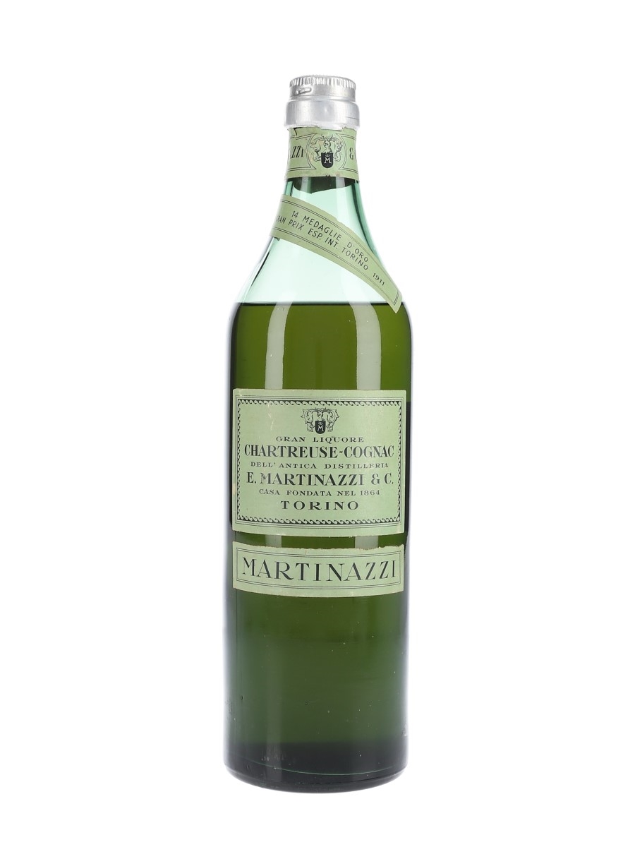 Martinazzi Chartreuse-Cognac Bottled 1940s-1950s 100cl / 40%