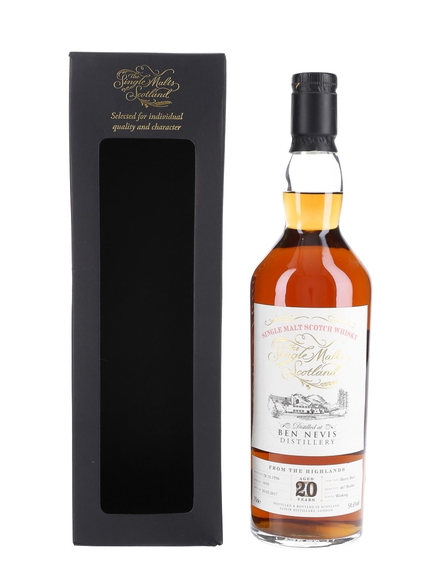 Ben Nevis 1996 20 Year Old Bottled 2017 - The Single Malts Of Scotland 70cl / 54.6%
