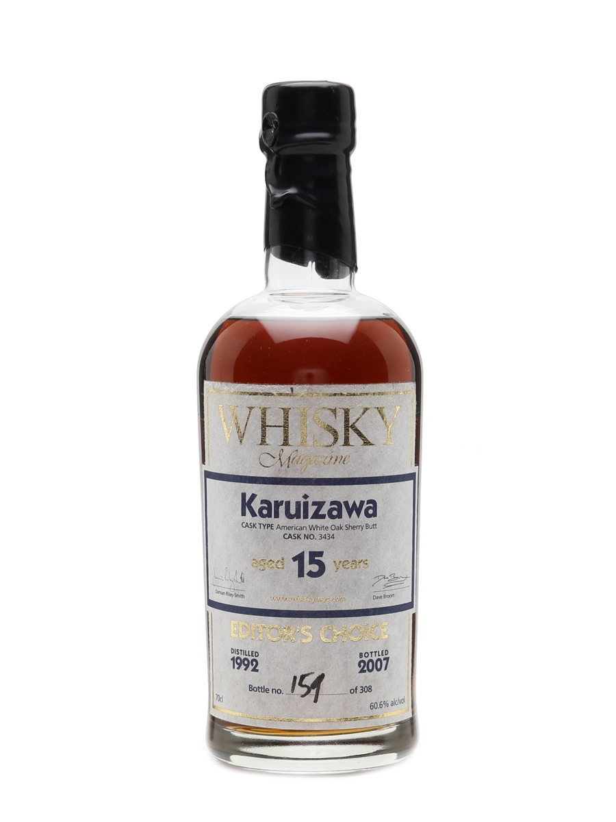 Karuizawa 1992 #3434 Whisky Magazine's Editor's Choice 2007 70cl / 60.6%