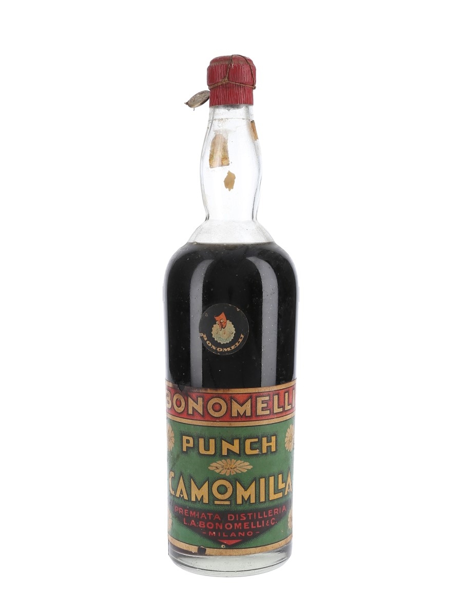 Bonomelli Punch Camomilla Bottled 1950s 100cl / 25%
