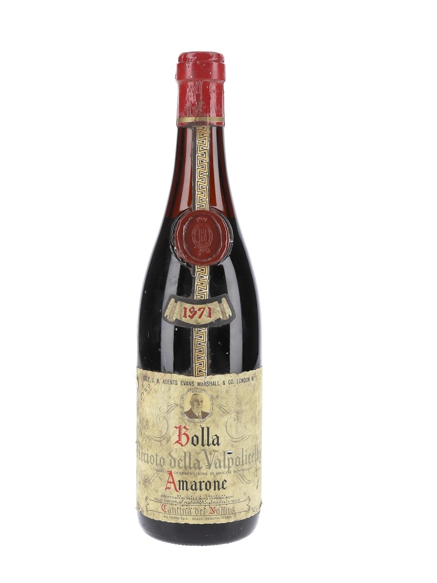 Bolla Recioto Della Valpolicella Amarone 1971 - Lot 70165