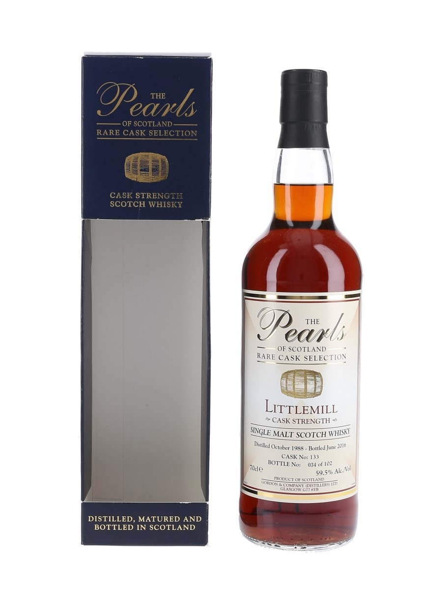 Littlemill 1988 Bottled 2016 - Pearls Of Scotland 70cl / 59.5%