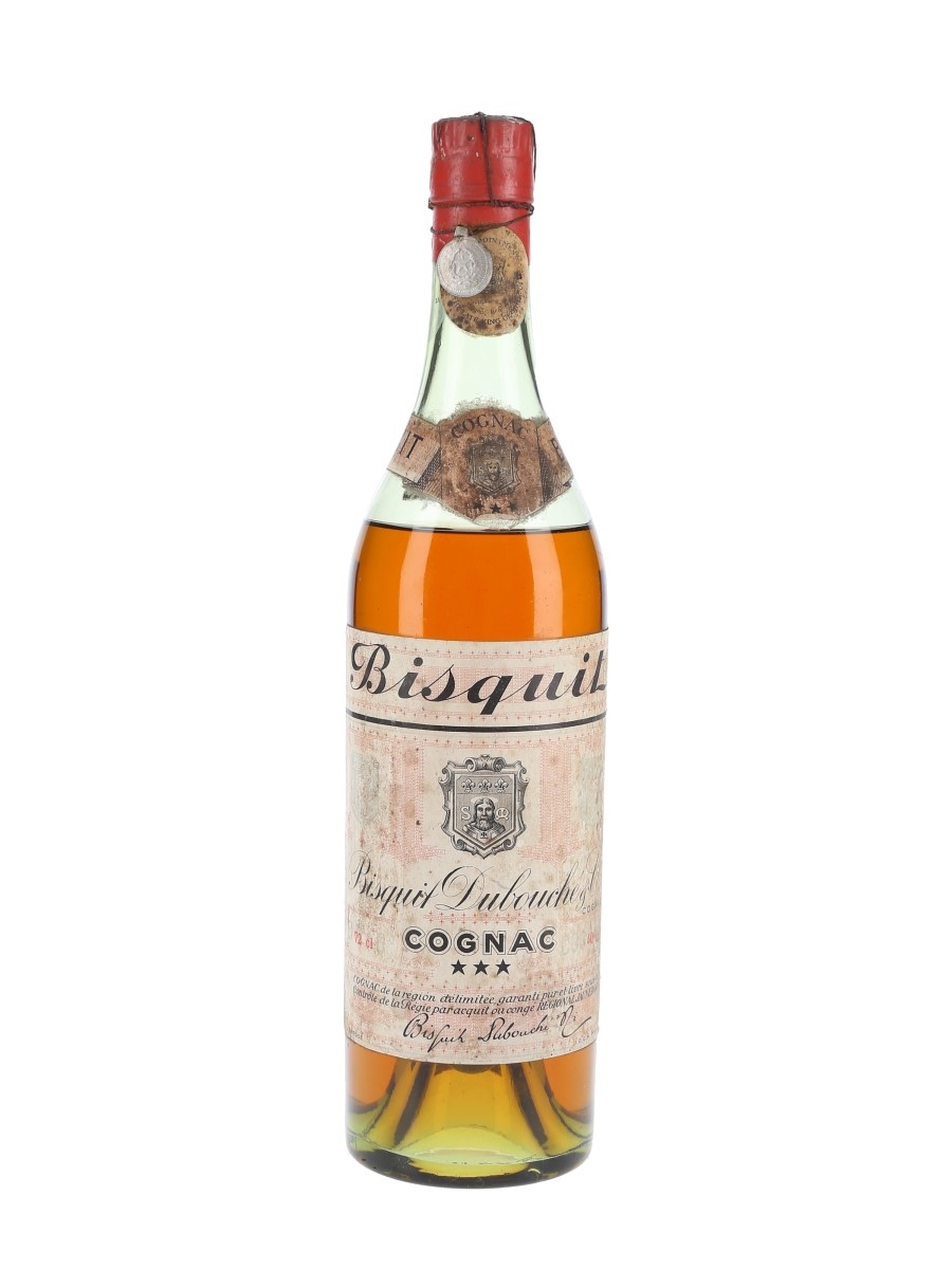 Bisquit 3 Star Bottled 1950s - Wax & Vitale 72cl / 40%