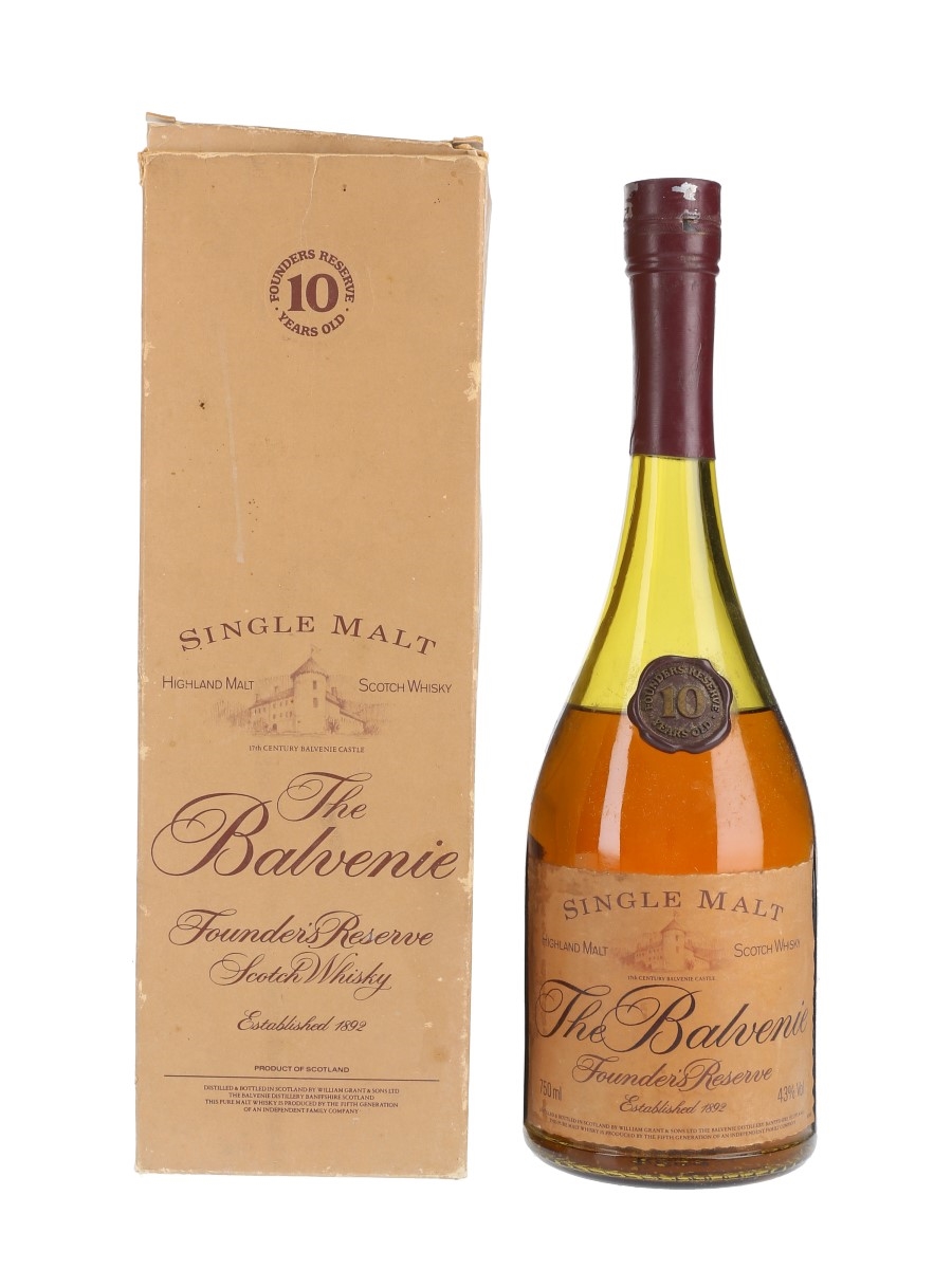 Balvenie single malt founders reserve