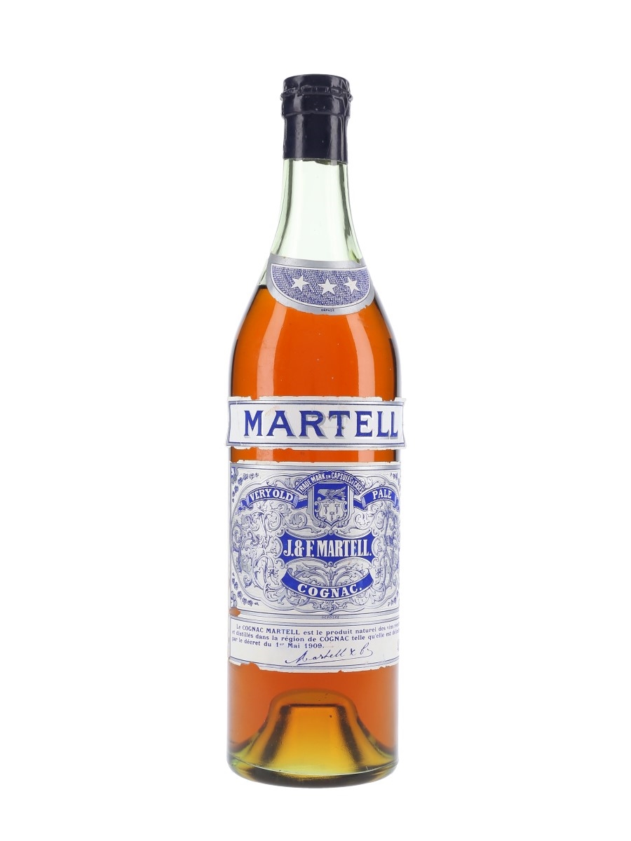 Martell 3 Star VOP Spring Cap Bottled 1950s-1960s 70cl