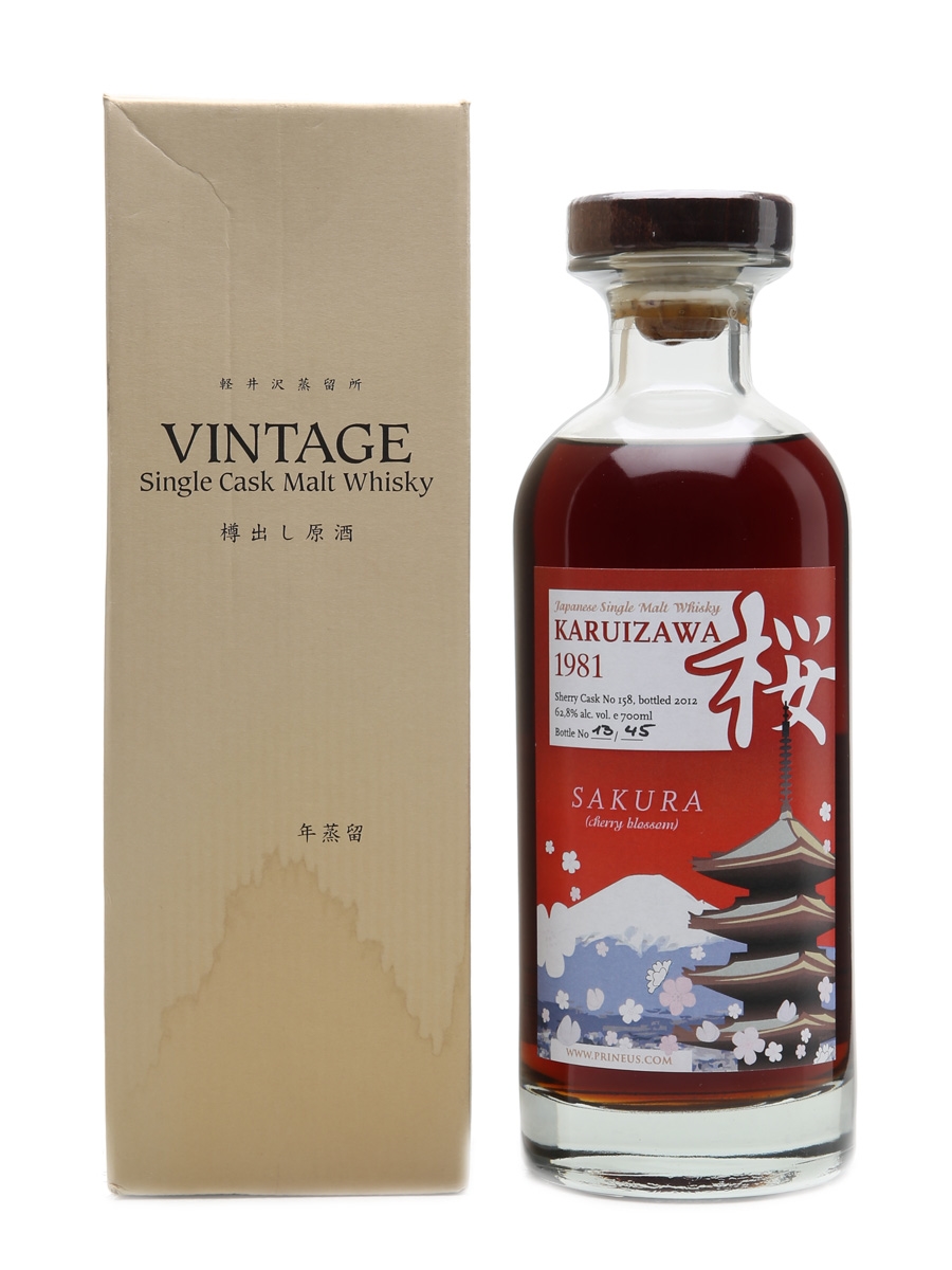 Karuizawa 1981 Sakura #158 45 Bottles 70cl / 62.8%