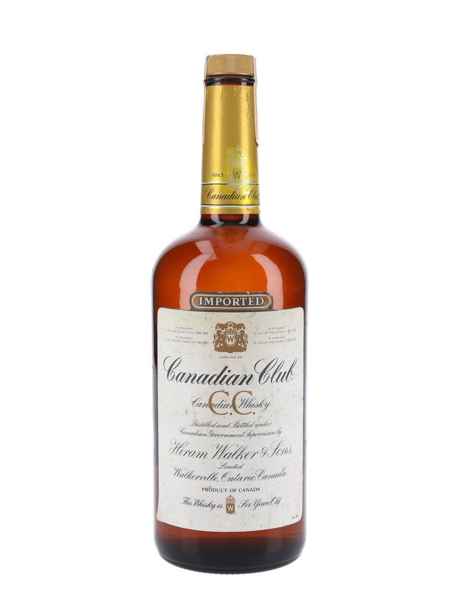 Canadian Club 6 Year Old 1982 - Lot 70862 - Buy/Sell World