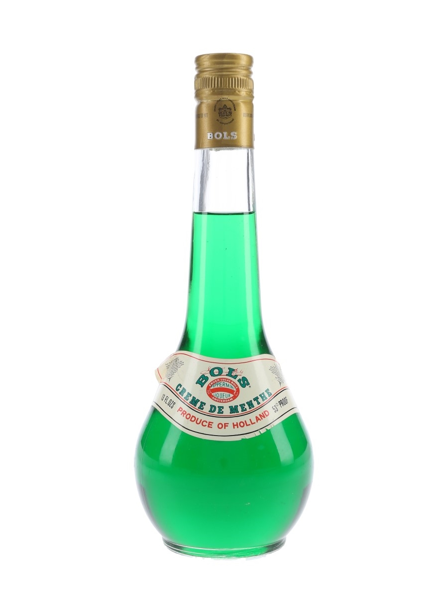 Bols Creme De Menthe Bottled 1970s 40cl / 30%