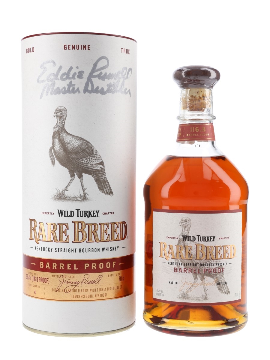 Wild Turkey Rare Breed Barrel Proof - Signed Box 70cl / 58.4%
