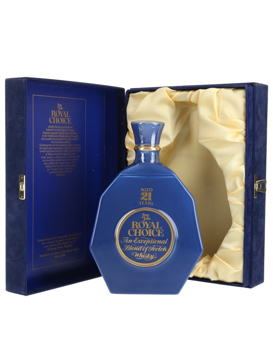Long John 21 Year Old Royal Choice - Lot 70531 - Buy/Sell Blended