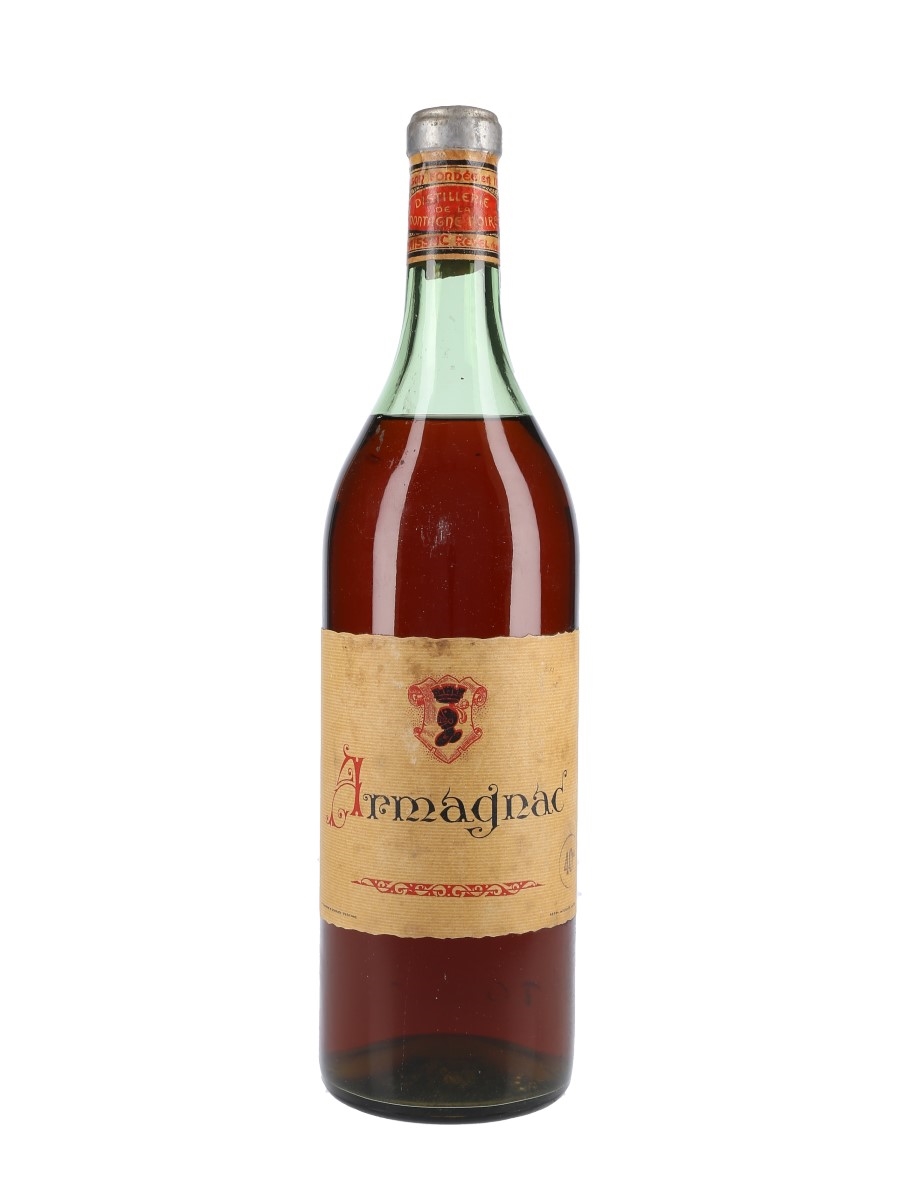 Armagnac Distillerie de la Montagne Noire Bottled 1930s - Etablissements Raissac 100cl / 40%