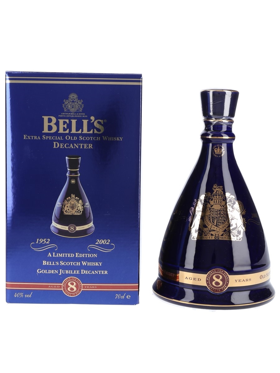 Bell's Ceramic Decanter Queen Elizabeth II 50 Years Reign 70cl / 40%
