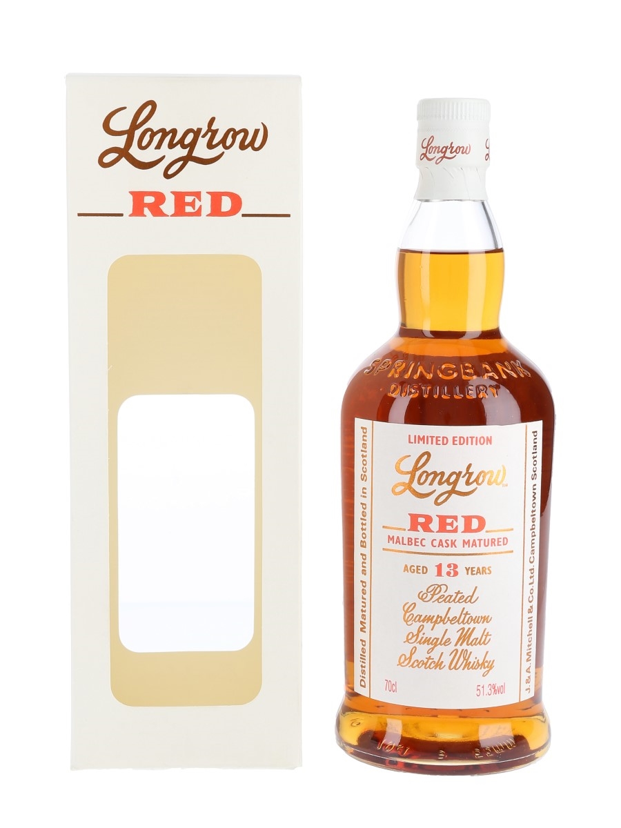 Longrow Red 13 Year Old Malbec Cask Matured 70cl / 51.3%