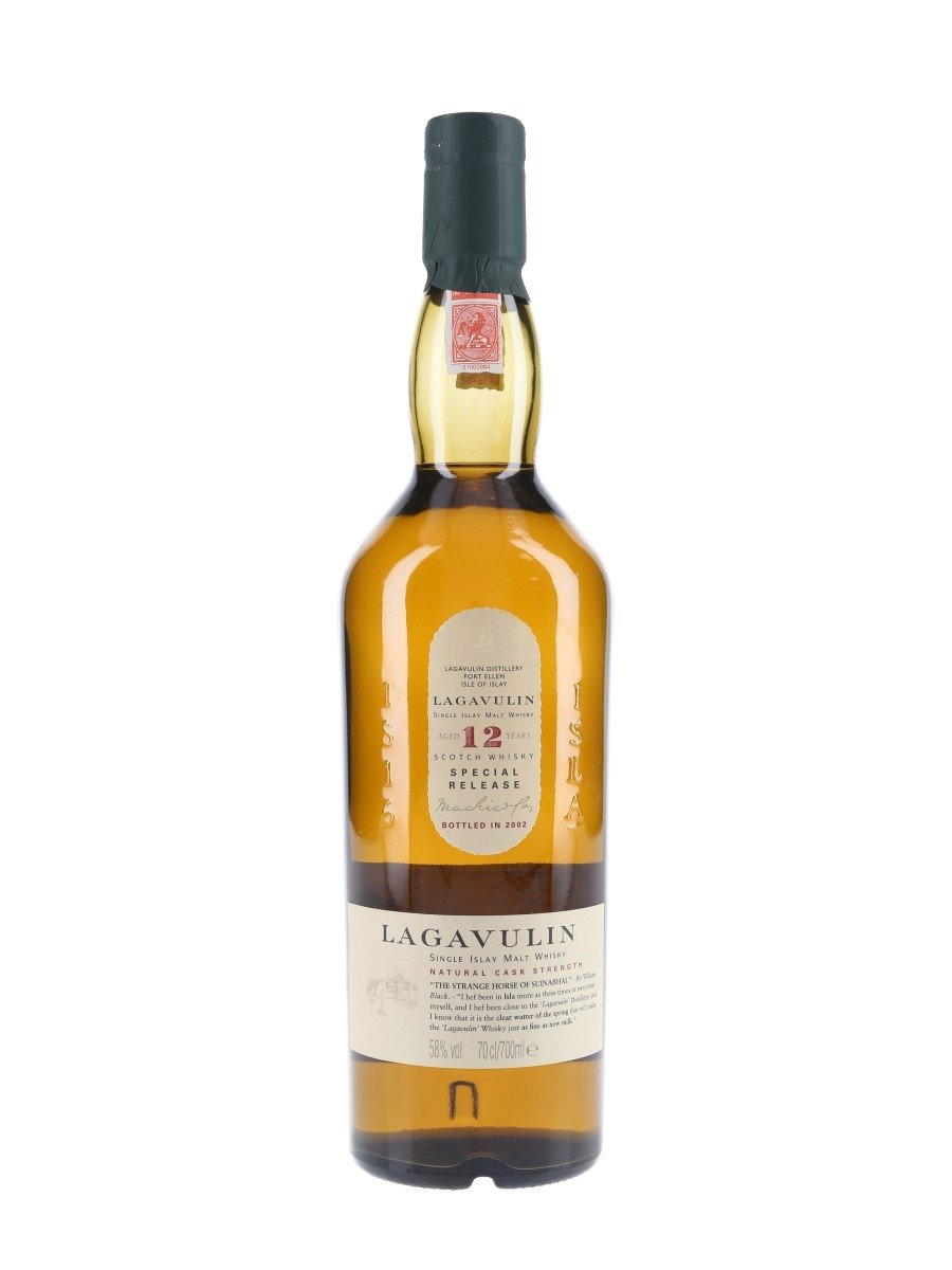 Lagavulin 12 Year Old Natural Cask Strength Special Releases 2002 - 1st Release 70cl / 58%