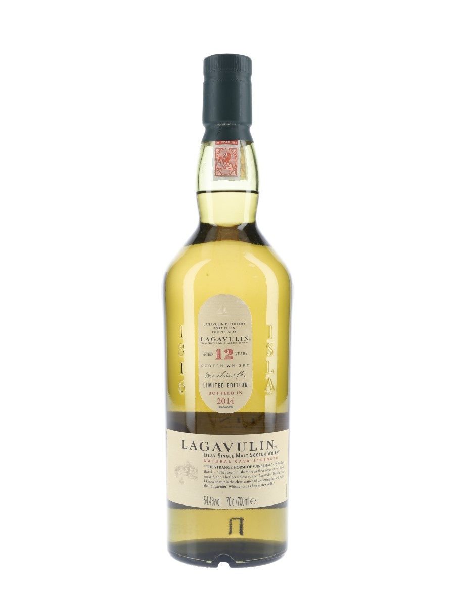Lagavulin 12 Year Old Natural Cask Strength Special Releases 2014 70cl / 54.4%