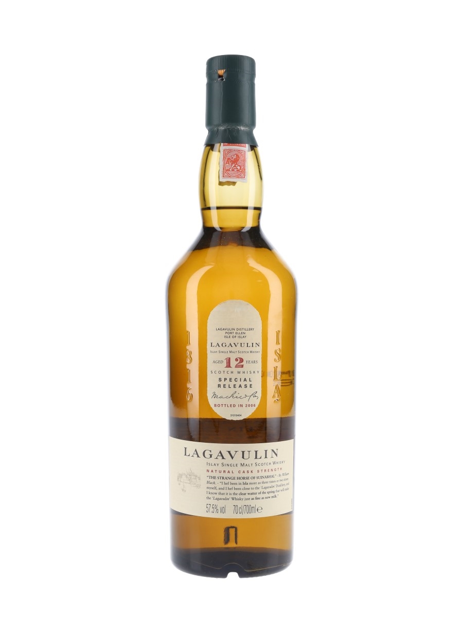 Lagavulin 12 Year Old Natural Cask Strength Special Releases 2006 70cl / 57.5%