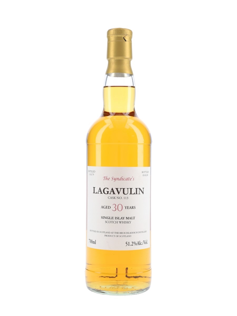 Lagavulin 1979 30 Year Old The Syndicate's Bottled 2009 70cl / 51.2%