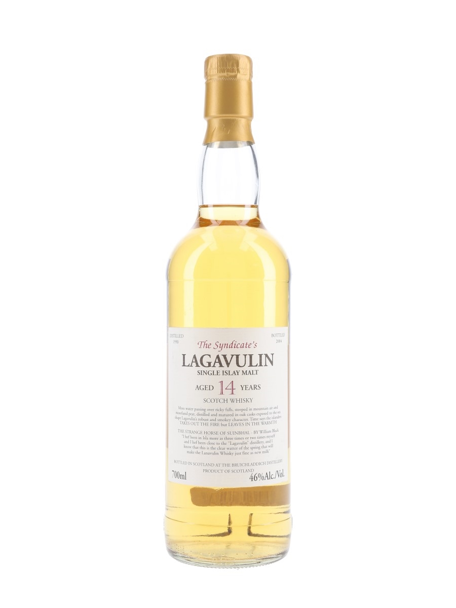 Lagavulin 1990 14 Year Old The Syndicate's Bottled 2004 70cl / 46%