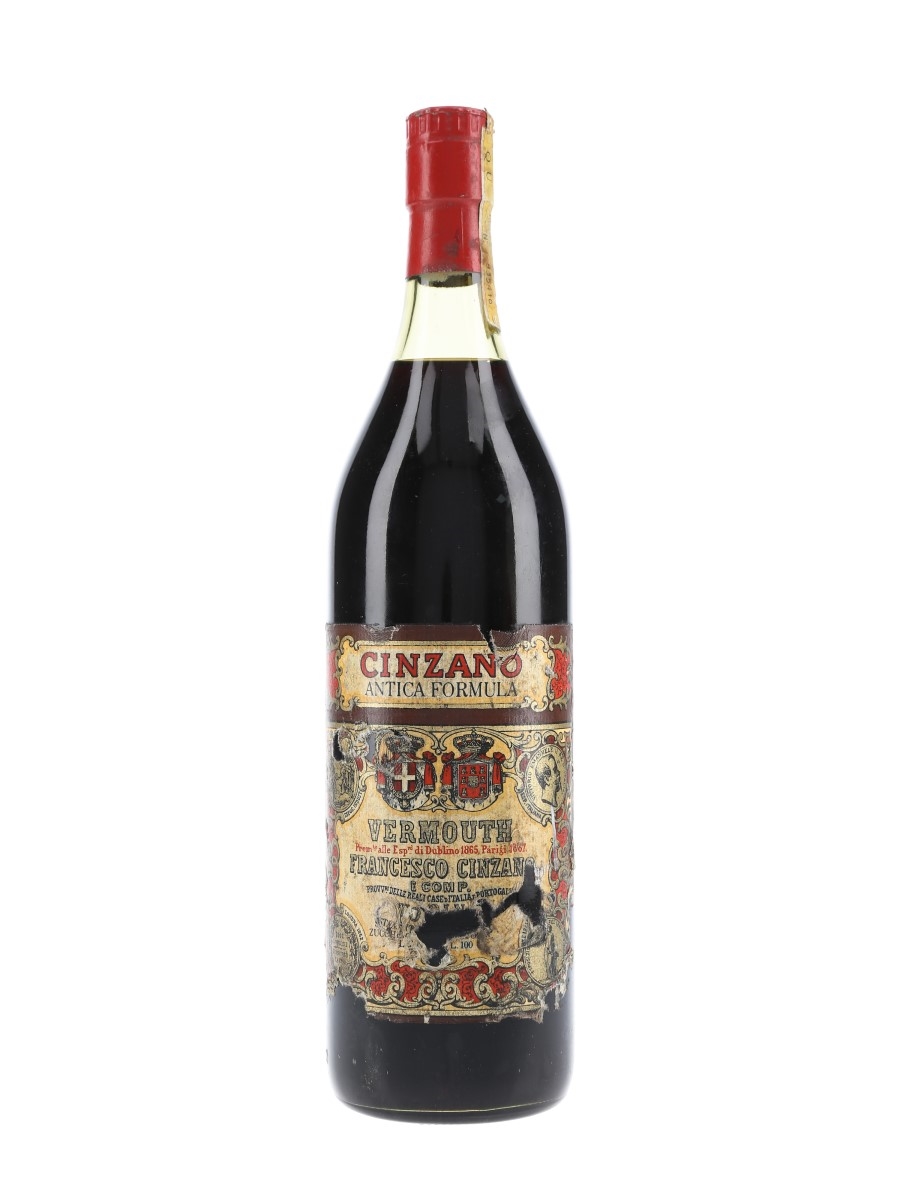 Cinzano Antica Formula Vermouth Bottled 1970s 100cl