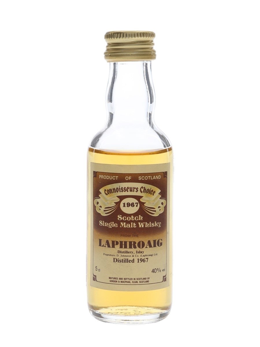Laphroaig 1967 Bottled 1980s - Gordon & MacPhail 5cl / 40%