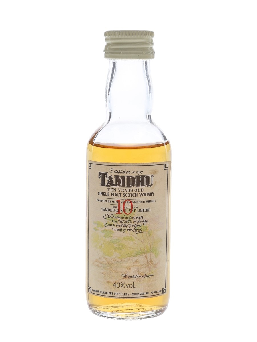 Tamdhu 10 Year Old Bottled 1980s 5cl / 40%