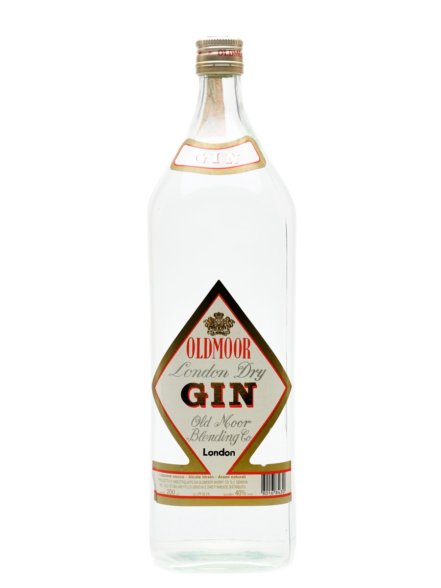 Oldmoor London Dry Gin Bottled 1980s-1990s - Large Format 200cl / 40%