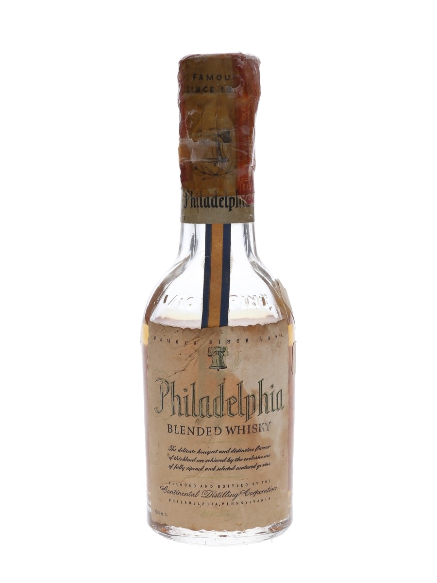 Philadelphia Blended Whisky Bottled 1960s 4.7cl / 43.4%