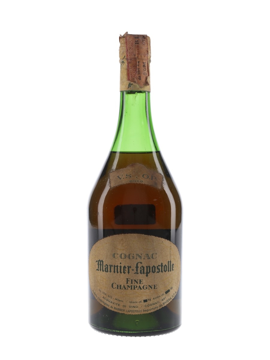Marnier Lapostolle VSOP Gold Bottled 1960s - Riviera 75cl / 40%