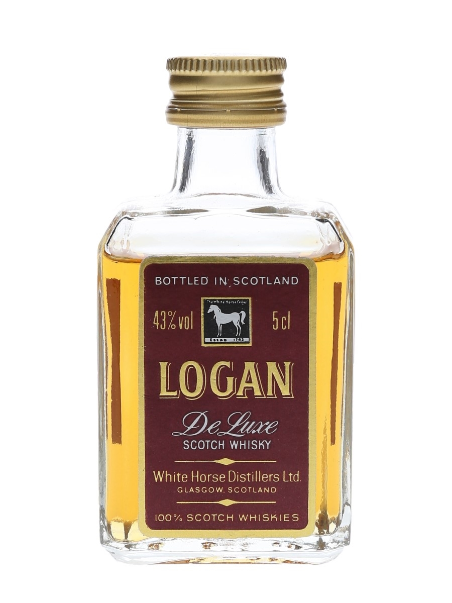 Logan De Luxe Bottled 1980s - White Horse Distillers 5cl / 43%