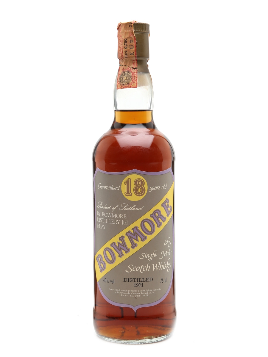 Bowmore 1971 18 Years Old Sestante 75cl