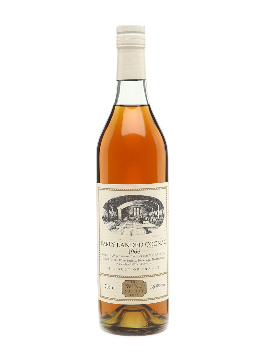 Early Landed Cognac 1966 The Wine Society 70cl