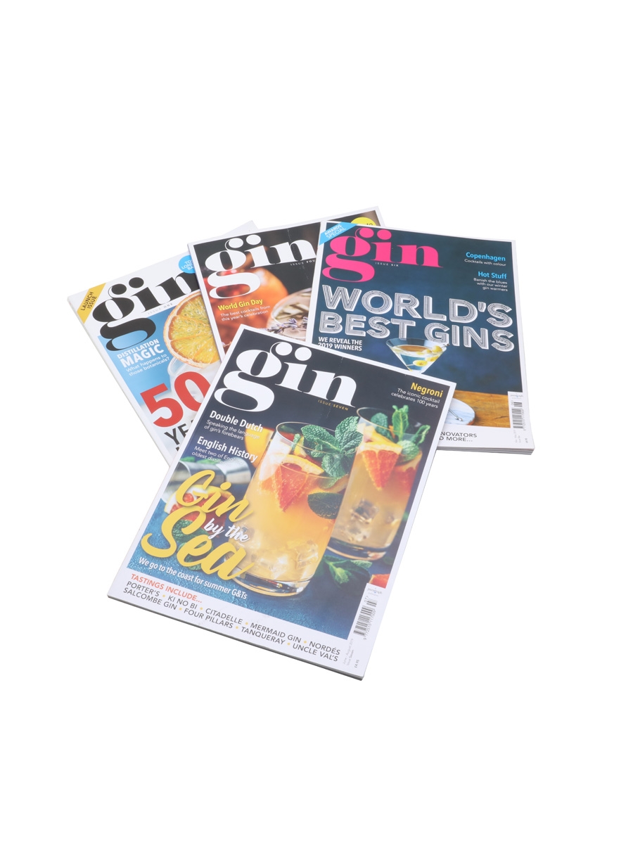 Gin Magazine 50 Years of Gin, Gin by the Sea, Homecoming & World's Best Gins 