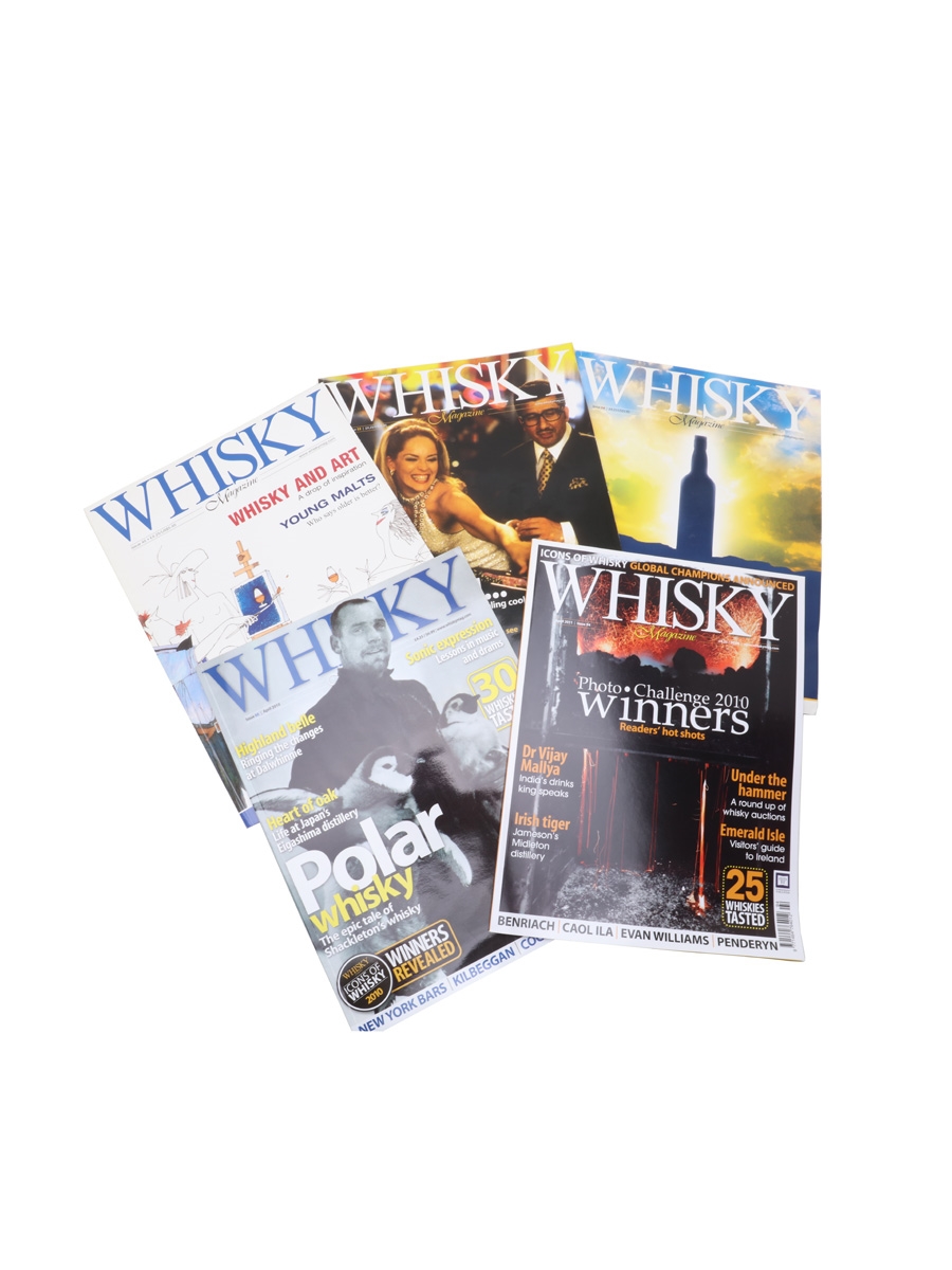 Whisky Magazine Icons of Whisky 2006 & 2011, On a Roll, Polar Whisky & Whisky and Art 