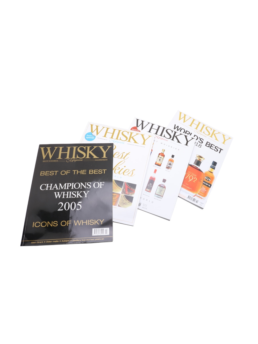 Whisky Magazine Best Whiskies in the World, Champions of Whisky 2005 & World's Best 2018 