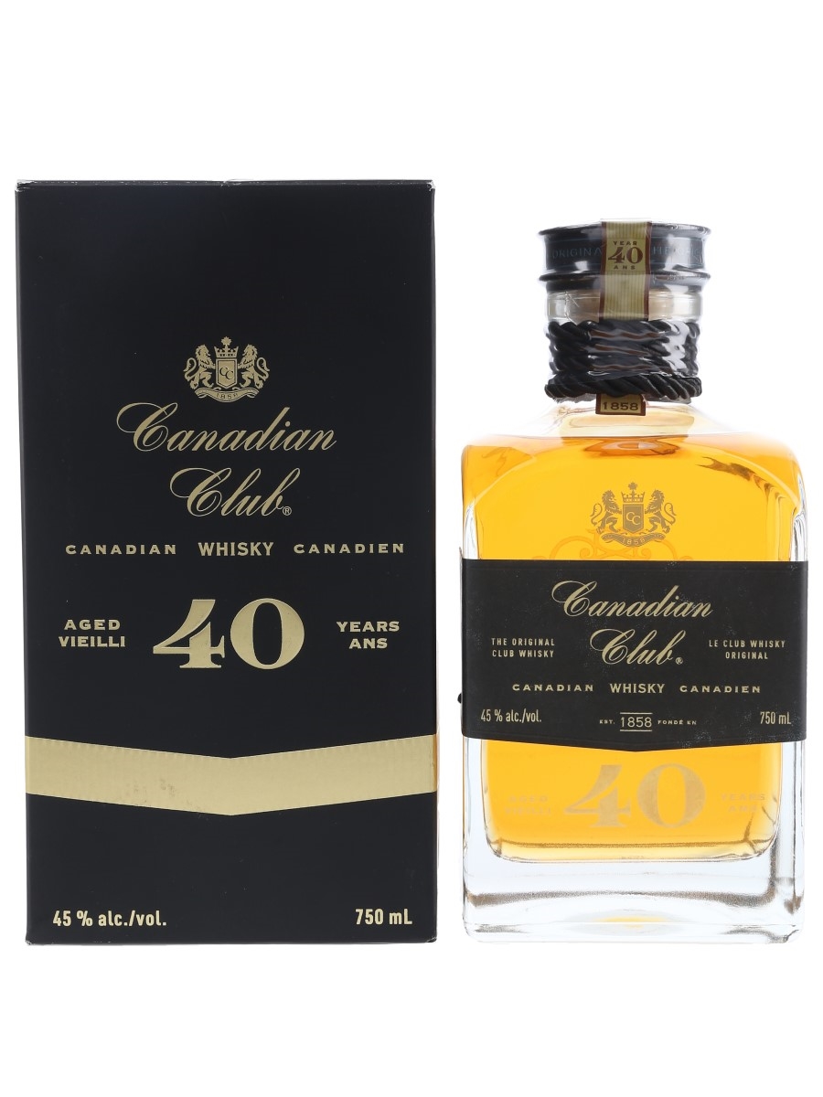 Canadian Club 40 Year Old  75cl / 45%