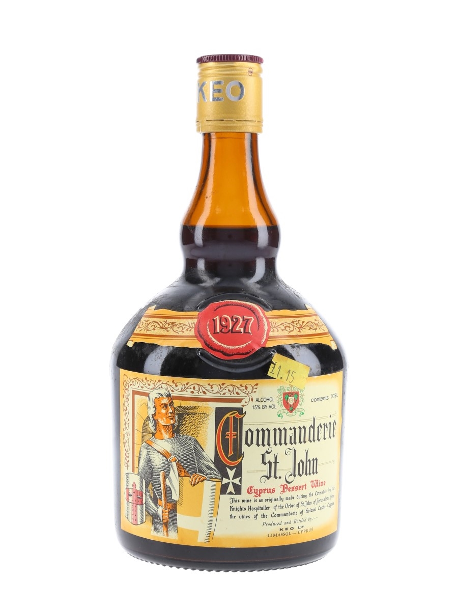 Keo Commanderie St John 1927 Bottled 1980s 75cl / 15%