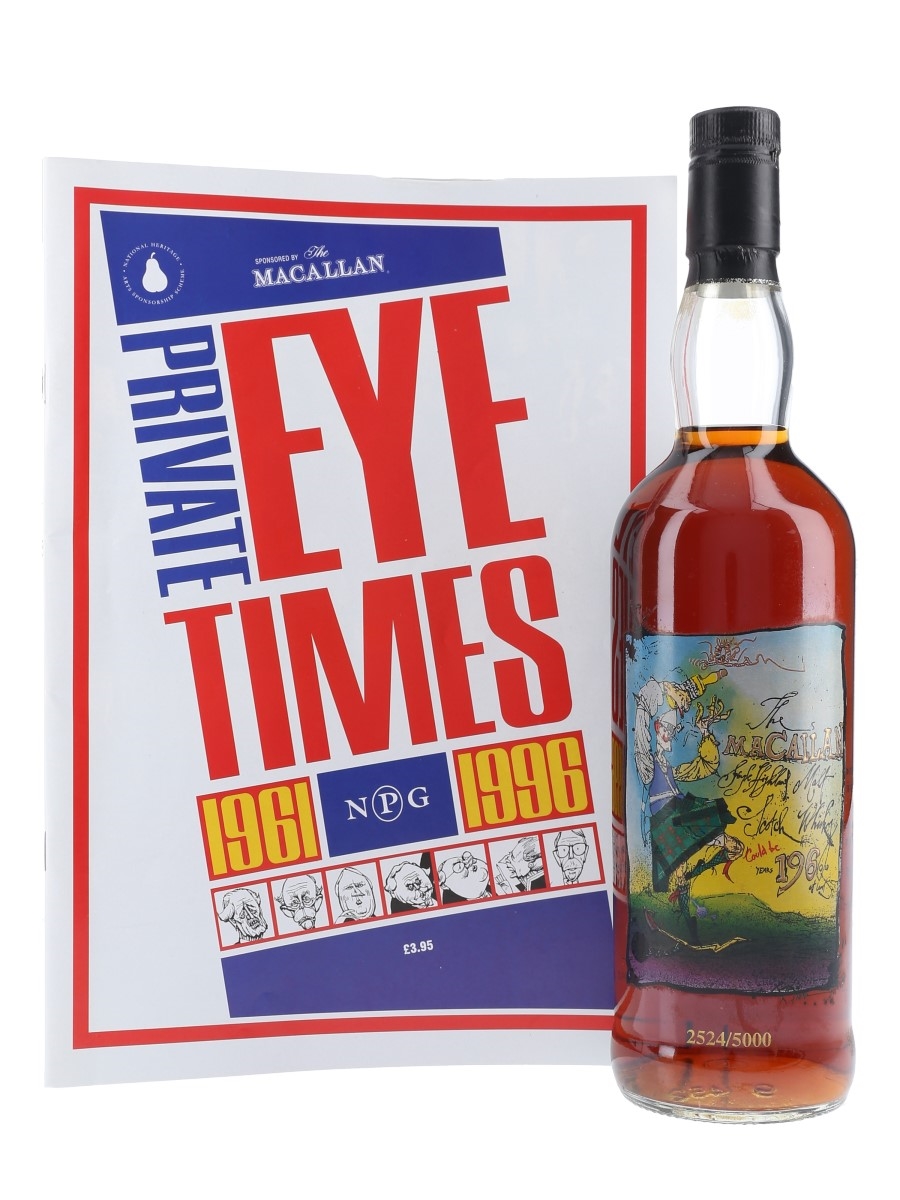 Macallan Private Eye Includes Private Eye Times 1961-1996 70cl / 40%