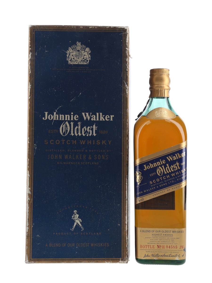 ウイスキー Johnnie Walker Oldest Scotch Whisky Johnnie Walker Oldest - Lot 73597 - Buy/Sell Blended Whisky Online