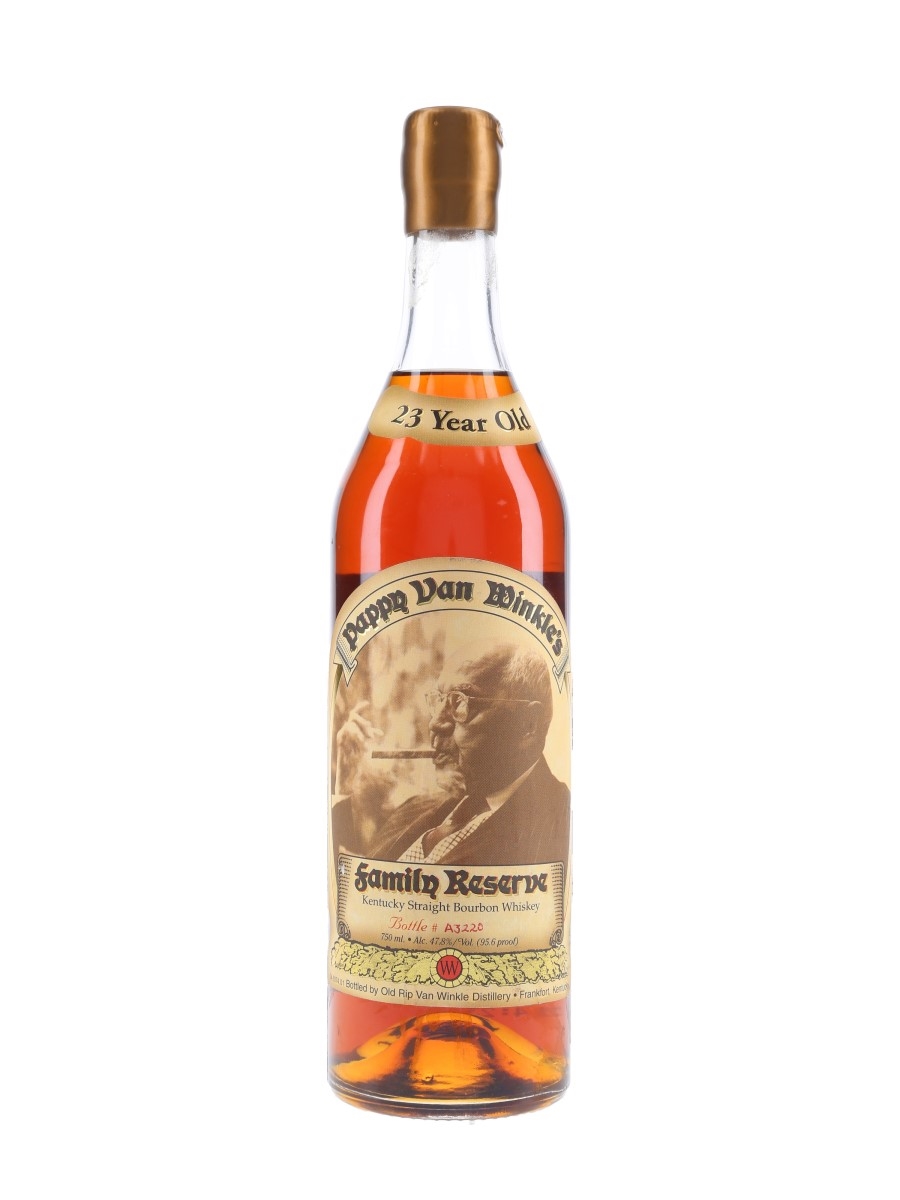 Pappy Van Winkle's 23 Year Old Family Reserve Gold Wax Bottled 2007 75cl / 47.8%