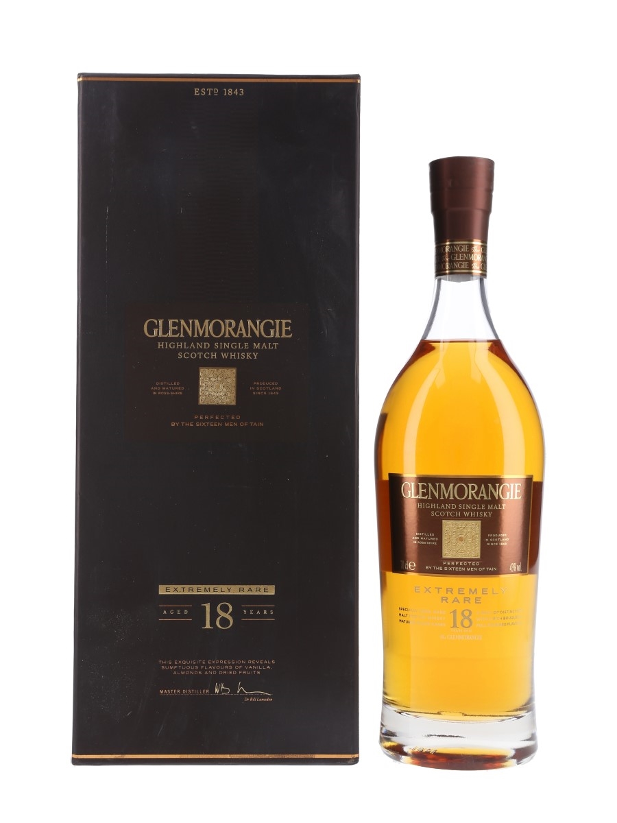 Glenmorangie 18 Year Old Extremely Rare Bottled 2015 70cl / 43%