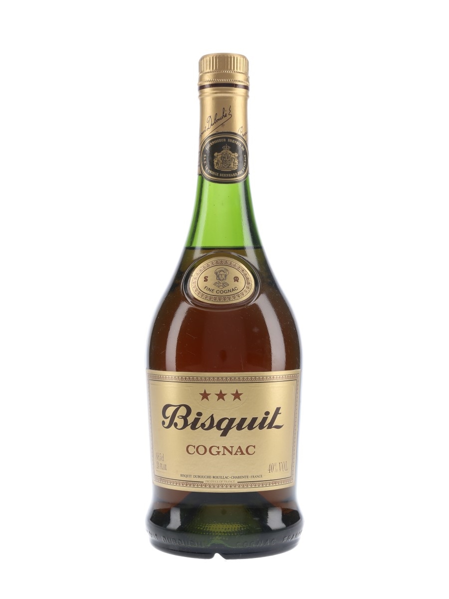 Bisquit 3 Star Bottled 1980s 68.5cl / 40%