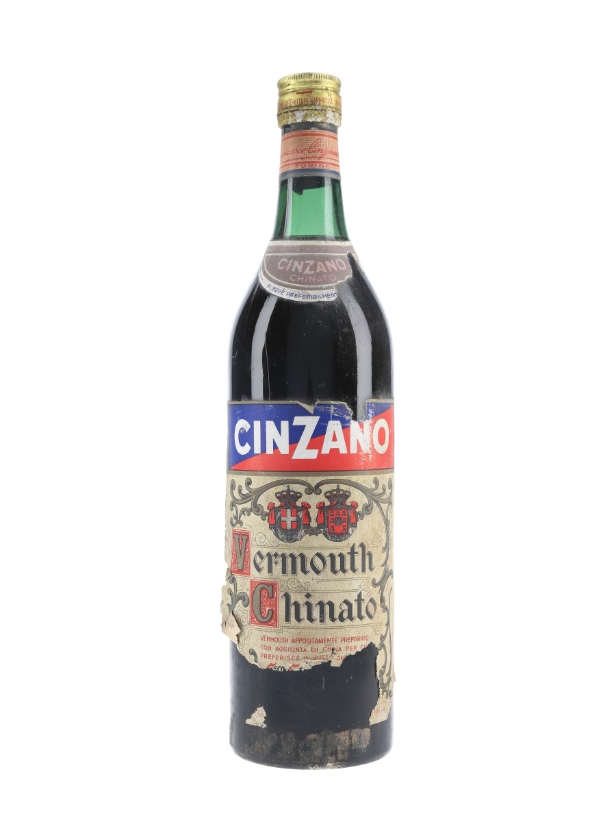 Cinzano Vermouth Chinato Bottled 1960s 100cl