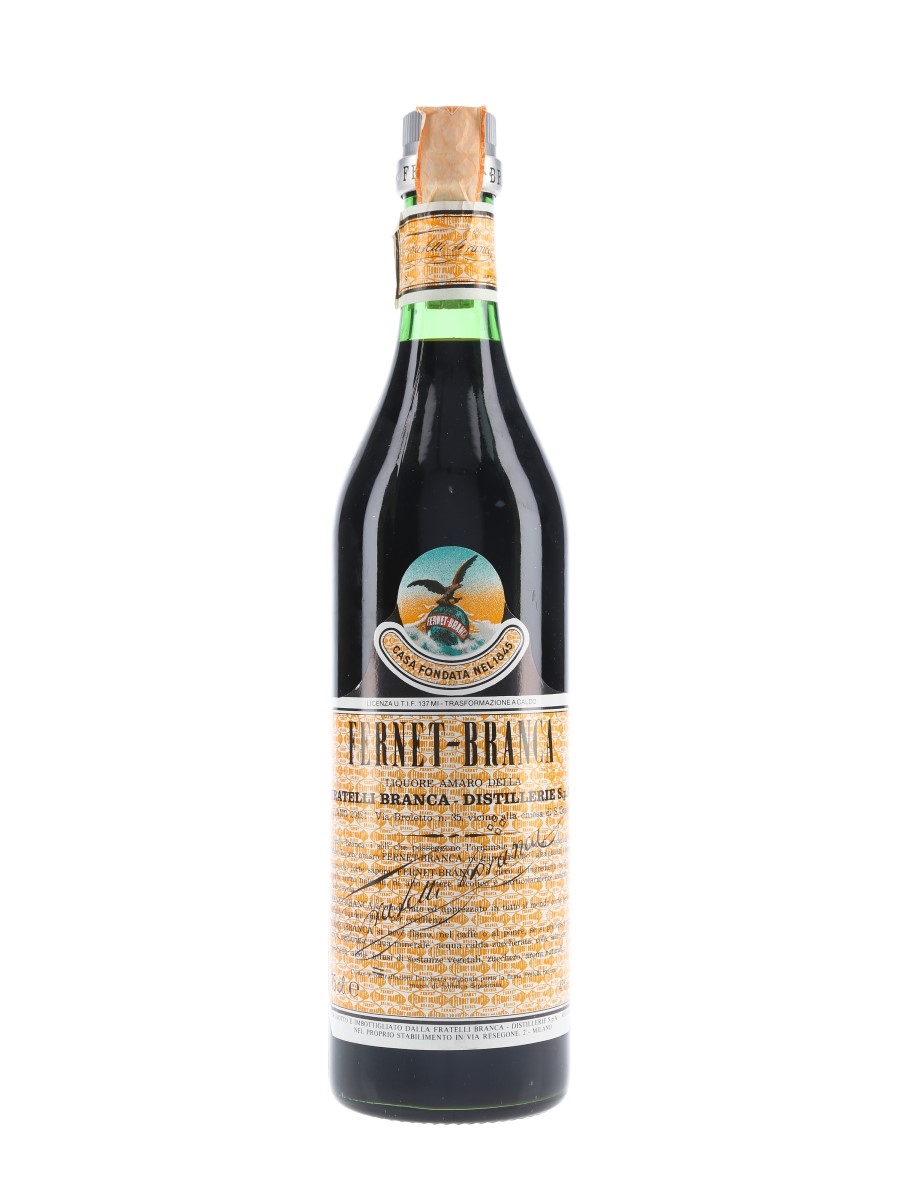 Fernet Branca Bottled 1985 75cl / 45%