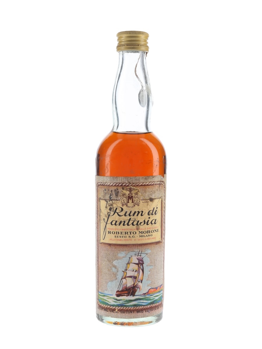 Roberto Moroni Rum De Fantasia Bottled 1950s 25cl / 40%