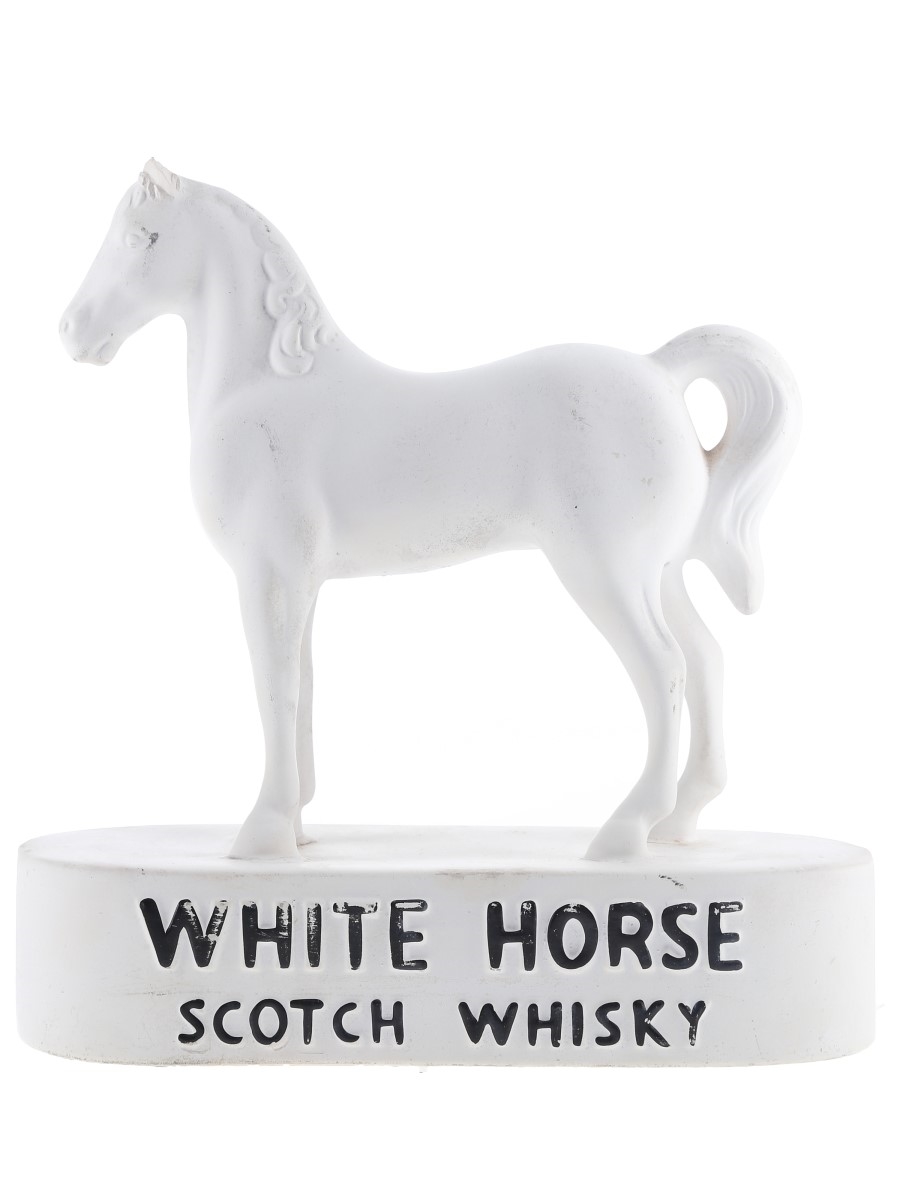White Horse Scotch Whisky Chalkware Bar Ornament - Lot 72052 - Buy