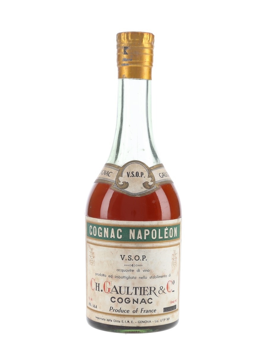 Gaultier Napoleon VSOP Cognac Bottled 1970s 36cl / 40%