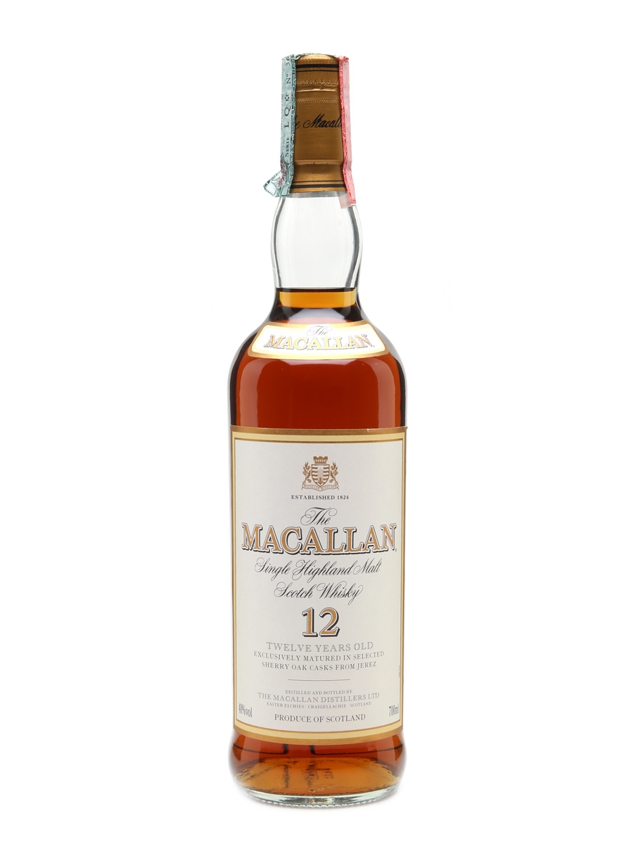 Macallan 12 Years Old Bottled 1990s 70cl