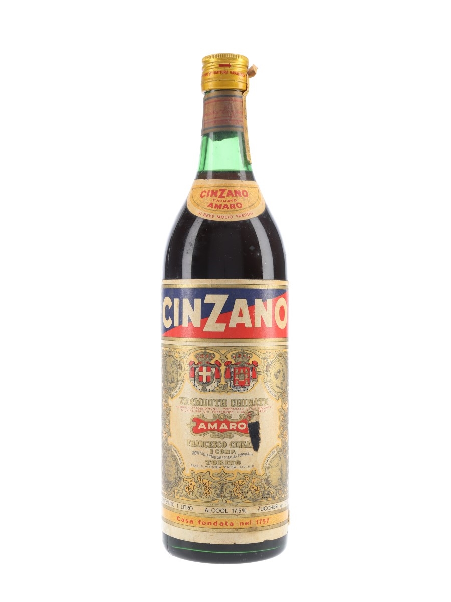 Cinzano Chinato Amaro Vermouth Bottled 1960s 100cl / 17.5%