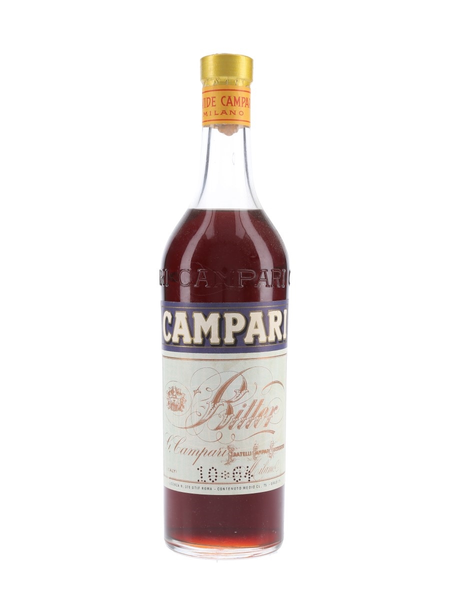 Campari Bitter Bottled 1960s 75cl / 25%