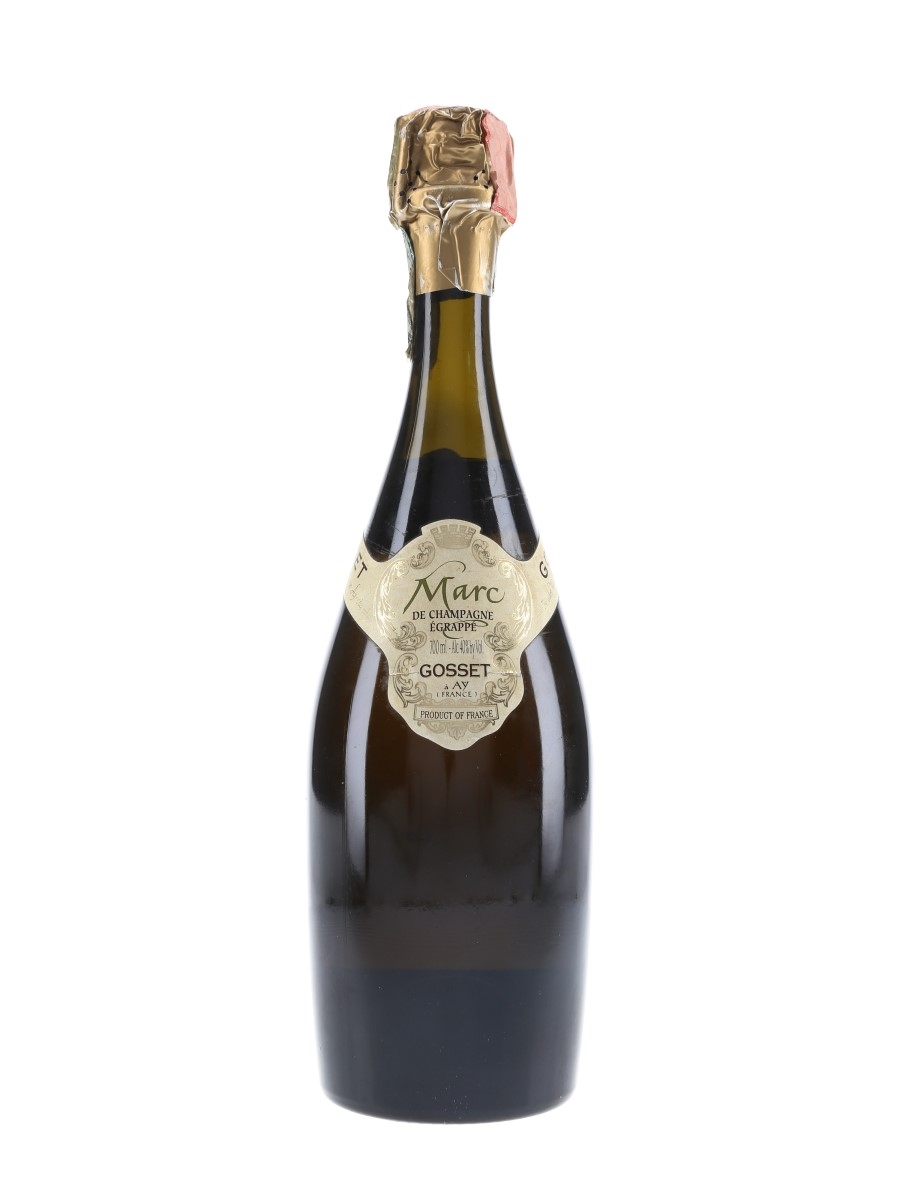 Gosset Marc De Champagne Egrappe Bottled 1990s - Gaja Distribuzione 70cl / 40%